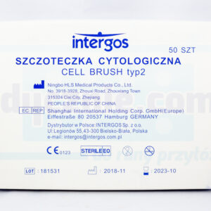 Szczoteczka cytologiczna do wymazów- wachlarzyk 1szt